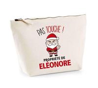 Trousse Eléonore Pas Touche Père Noël - Secret Santa Cadeau Noël Humour Insolite Collègue