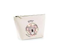 Trousse Emy Bébé d Amour Koala | Pochette Enfant Mignonne Toilette Maquillage Idée Cadeau pour Jeune