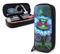 Trousse En Cuir Plantes Vs. Zombies Avec Fermeture Éclair Durable Pour Garçons Et Filles