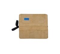 Trousse en daim pour burins et ciseaux à 8 poches