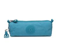 Trousse En Nylon Lisse Avec Porte-clé Singe Kipling 22 Cm Turquoise TU