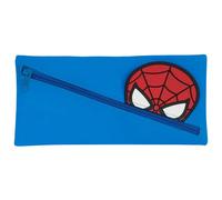 safta Spiderman - Trousse pour Enfant - Idéal pour Les Enfants d'âge Scolaire - Confortable et Polyvalent, qualité et résistance, 22 x 11 cm - Bleu Marine, Bleu Marine, Estándar, décontracté