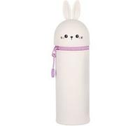 Trousse en silicone Legami Don’t worry be happy Blanc et Rose Blanc et Rose G