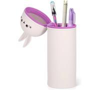 Trousse En Silicone Souple 2-en-1 - Kawaii Beige TU