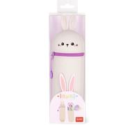 Trousse en silicone Legami Don’t worry be happy Blanc et Rose Blanc et Rose G
