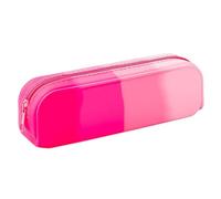 Trousse en silicone - Trousse à stylos dégradé de grande capacité, organisateur de papeterie à fermeture éclair | Trousse rectangulaire créative pour stylos étudiants, garçons, filles, petits enfants