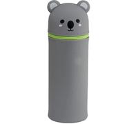 Trousse en Silicone Verticale - Design Koala Inspiré de Legami, Trousse à Crayons Pratique & Légère, Idée Cadeau Originale
