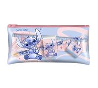 Trousse enfant - Disney - Lilo et Stitch - Multicolore - 9,5x19 cm - Zippée