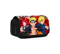 Trousse Enfant, Naruto Anime Trousse, Grande capacité Trousse Coffret One Piece pour Enfants étudiants garçons Filles école Bureau