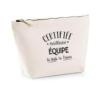 Trousse Equipe certifiée Meilleure dans Toute la France| Pochette Toilette Maquillage Idée Sac Cadeau