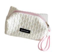 Trousse esthétique à motif floral avec grande capacité Trousse de maquillage Mallette cosmétique pour un accès facile, Tournesol Rice, Mass Beauty