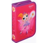 Trousse Fairy, en polyester, rose, garni