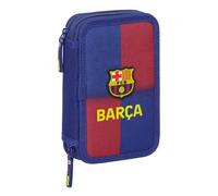 Trousse FC Barcelone, Porte-Crayons Barça ou classeur Carpesanos - Design Unique - Fournitures Scolaires FCB sous Licence Officielle - Saison 25/26