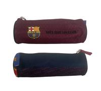 Trousse - FC BARCELONE - Ronde - 1 Compartiment - Multicolore - Zippée