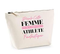 Trousse Femme déjà Prise Athlète | Pouch | Idée Trousse Toilette Maquillage Cadeau Anniversaire Fête Original Famille Travail Départ Collègue Retraite