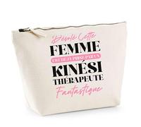 Trousse Femme déjà Prise Kinésithérapeute | Pouch | Idée Trousse Toilette Maquillage Cadeau Anniversaire Fête Original Famille Travail Départ Collègue Retraite