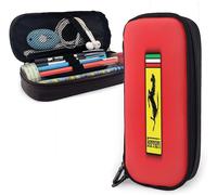 Trousse Ferrari A Compartiments, Double Face, Coque Rigide, Organiseur De Papeterie Scolaire Pour Enfants, Garcons Et Filles, Bd007684(Taille Unique Couleur)