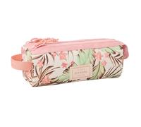 Trousse Fille 2 Compartiments 21 Cm Rip Curl Tropical Floral Blanc / Rose / Clair TU