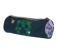 Trousse Fille Ronde Textile Minecraft Motif Creeper Floral Blanc / Violet / Gris TU