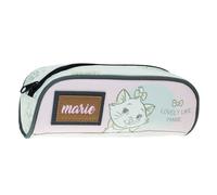 Trousse Fille Zippée Disney En Toile Effet Canvas Marie Rose TU