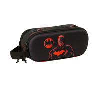 Trousse Fourre-Tout Double Batman Noir 21 x 8 x 6 cm 3D