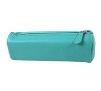 Trousse Fourre Tout Trapèze 21 x 7 x 6 cm Cuir Grainé - Azur G