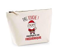 Trousse Frédérique Pas Touche Père Noël - Secret Santa Cadeau Noël Humour Insolite Collègue