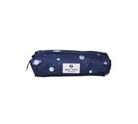 Trousse garçon POL FOX Cosmo 2 compartiments - Trousse scolaire maternelle primaire - Bleu marine motif planètes