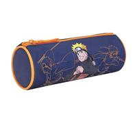 Trousse Garçon Ronde Naruto En Textile Tissé Qualité Supérieure Bleu Marine TU