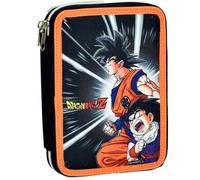 Trousse garnie - DRAGON BALL Z - Sangoku - 2 compartiments - 18 cm - Zippée