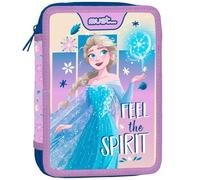 Trousse garnie - FROZEN - Reine des neiges - 2 compartiments - Multicolore - 21 cm