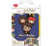 Trousse garnie - Harry Potter - Coloriage et découpage - Ecole - 31 pièces - Map
