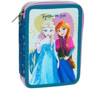 Trousse garnie - Reine des neiges - Elsa et Anna - 20 CM - 2 compartiments - Zippée