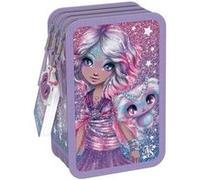 Trousse à 3 compartiments - Nebulous Stars - Estrelia - Multicolore - Stylos et crayons inclus - Zippée