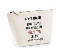 Trousse Géraldine ça n'existe Pas | Pochette Toilette Maquillage Idée Sac Cadeau