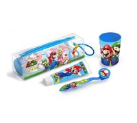 Trousse Gobelet, Brosse À Dents Et Dentifrice Mario