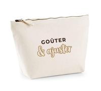 Trousse Gouter Ajuster - Pouch Case - Idée Trousse Rangement Cadeau Anniversaire Fête Original Famille Travail Départ Collègue Retraite Noël. - Marron - 2