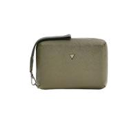 Trousse Guess Homme Modena Saffiano Kaki Polyurethane