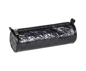 Trousse holographique ronde Ø7x22 cm noir - Noir