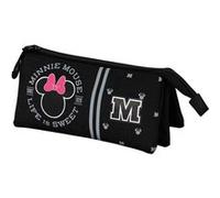 Trousse HS Silver - Disney Minnie Mouse Symbol - Noir - Taille Unique Noir G