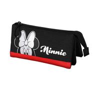 Trousse HS Silver - Marvel Minnie Mouse Sparkle - Noir - Taille Unique Argenté
