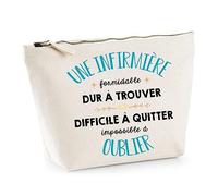 Trousse Infirmière Formidable | Pochette Toilette Maquillage Idée Sac Cadeau
