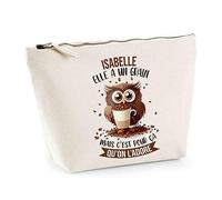 Trousse Isabelle Elle a Un Grain | Pochette Toilette Maquillage Idée Sac Cadeau