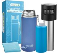 Trousse isotherme insuline électrique de voyage avec chargeur USB Tilcare - Kit de refroidissement des médicaments approuvé par le TSA