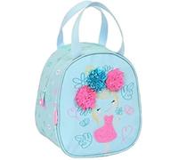 Trousse Isotherme - Safta - Cute Doll - Tissu Recyclable - 19x14x22 Cm - Bleu Clair