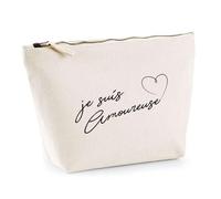 Trousse Je suis Amoureuse | Pochette Toilette Maquillage | Idée Cadeau Petite Amie Copine Femme Parfaite Drôle Humour Original Anniversaire Amour Unique