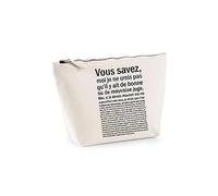 Trousse Juge Situation Femme | Pochette Toilette Maquillage Idée Sac Cadeau