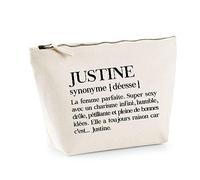 Trousse Justine Définition | Pochette Toilette Maquillage Idée Sac Cadeau