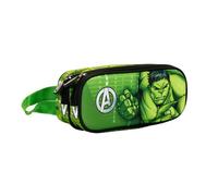 Trousse - KARACTERMANIA - Hulk Challenge - Double compartiment - Vert - Toile