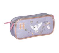 Trousse - KID'ABORD - HEDWIG - Double compartiment - Gris - Décors imprimés